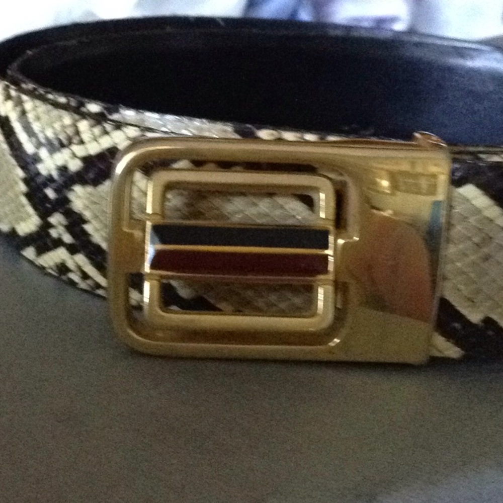 Genuine Python Belt - Picture 2 of 2
